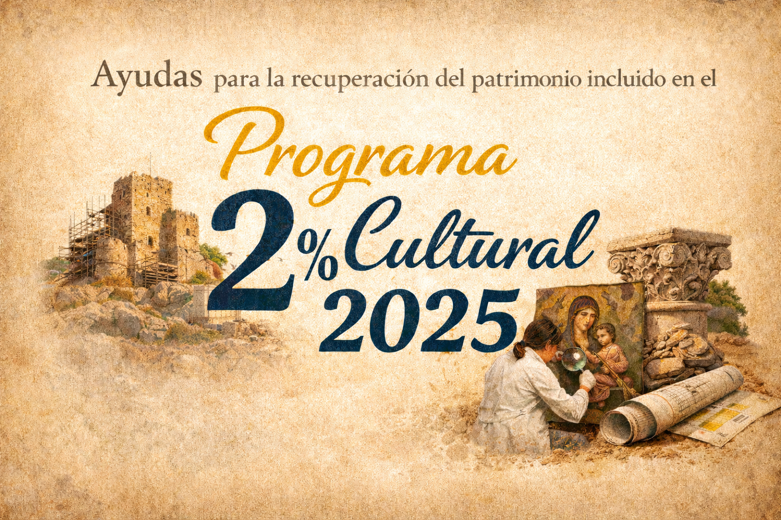 Ayudas Programa 2% Cultural 2025